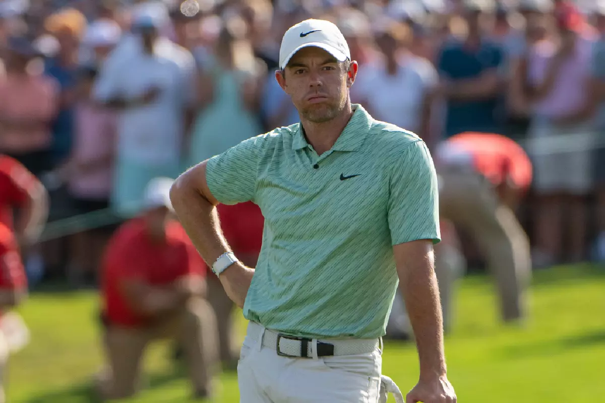 Rory McIlroy at the Tour Championship - August 2022