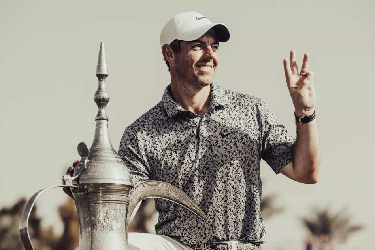 Rory McIlroy wins Dubai Desert Classic - Jan 2023