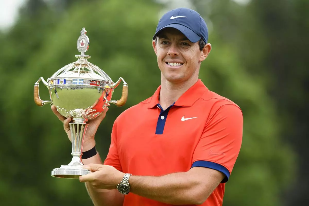 Rory McIlroy with 2019 Canadian Open title