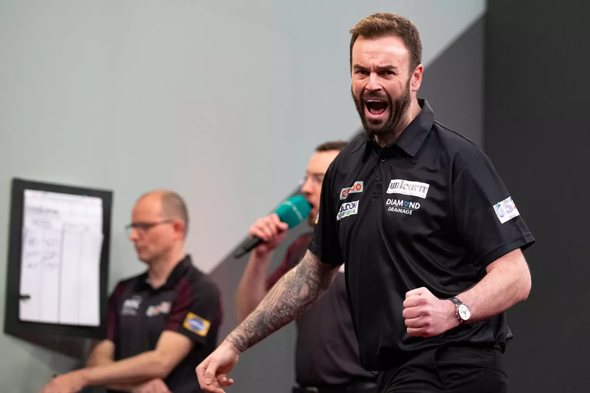 Ross Smith beats Gary Anderson at Players Championship 5 - March 2023