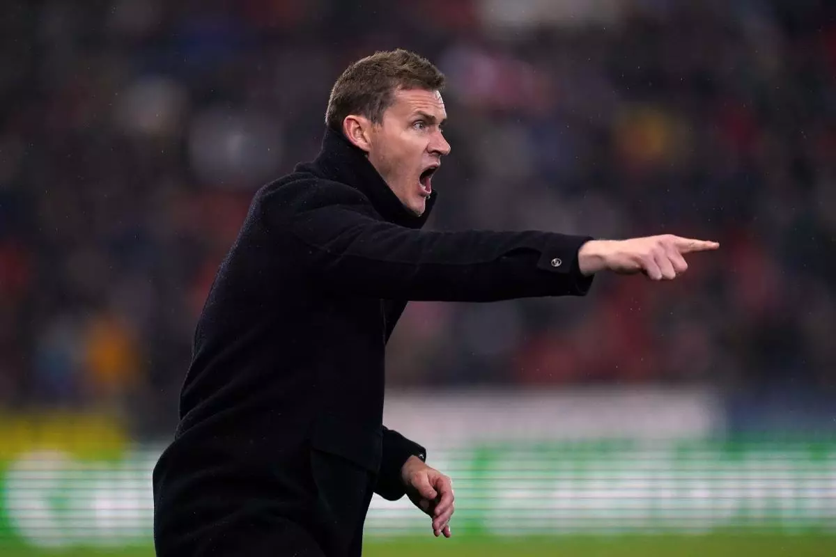 Rotherham United manager Matt Taylor - April 2023