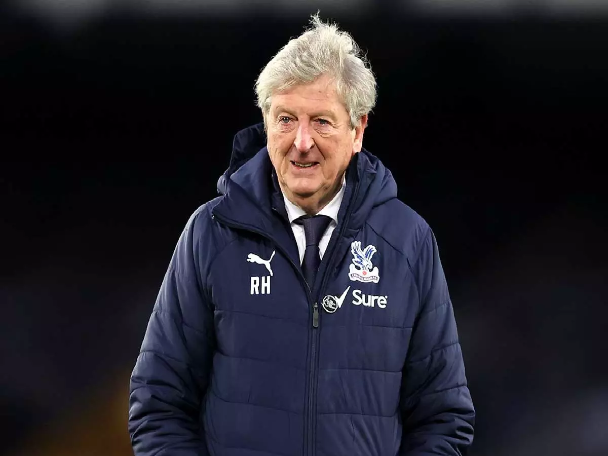 Roy Hodgson in his spell as Crystal Palace manager