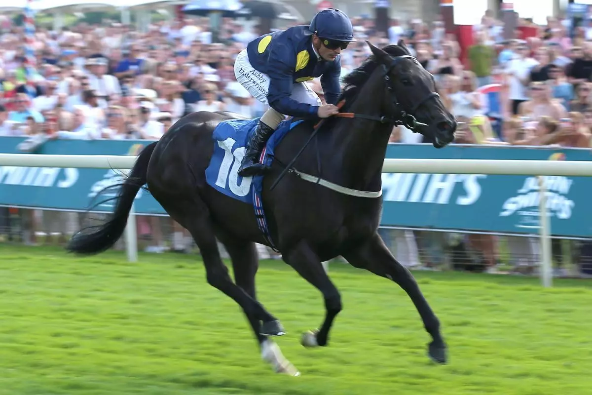 Royal Aclaim ridden by Andrea Atzeni wins The John Smith’s City Walls Stakes at York