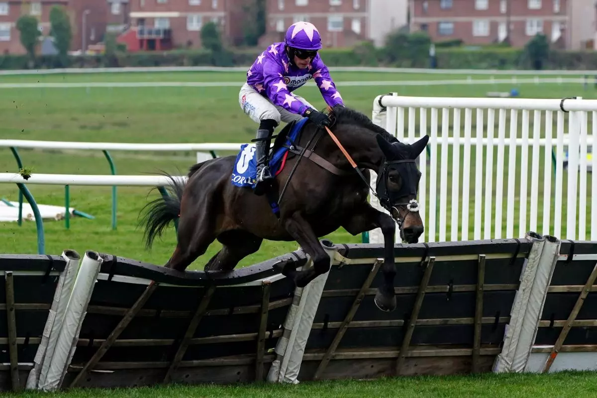 Rubaud ridden by jockey Harry Cobden