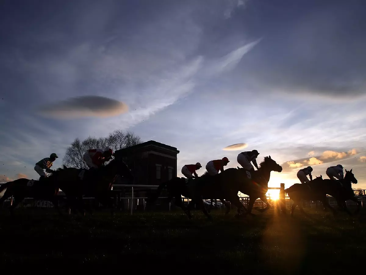 Runners in action at Catterick