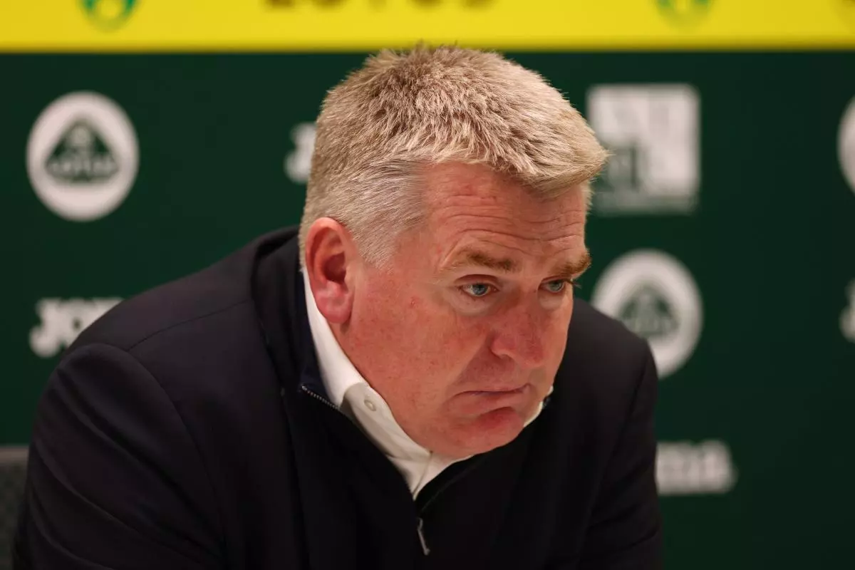 Sacked Norwich City manager Dean Smith