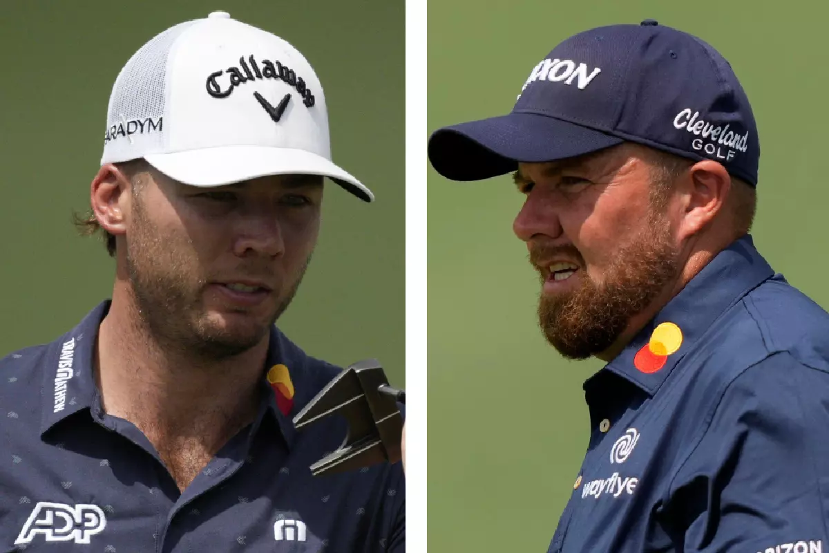 Sam Burns and Shane Lowry