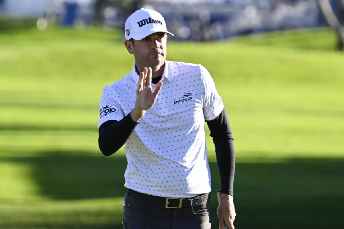 Sam Ryder at the Farmers Insurance Open - Jan 2023