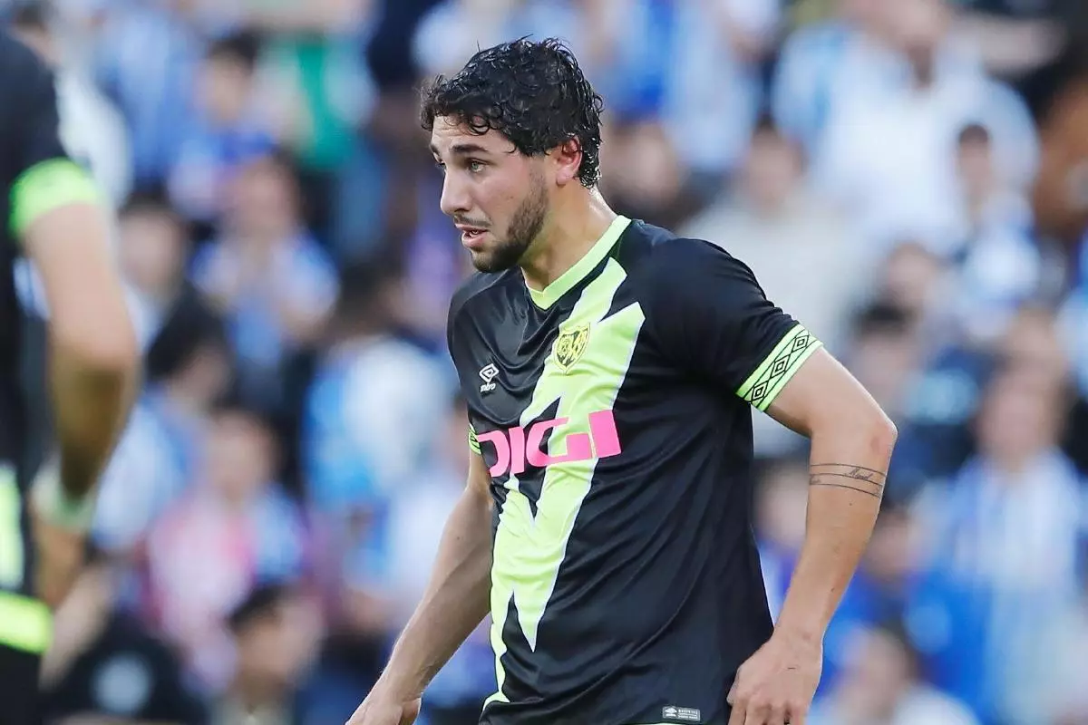 Santi Comesana of Rayo Vallecano 22 Apr 2023