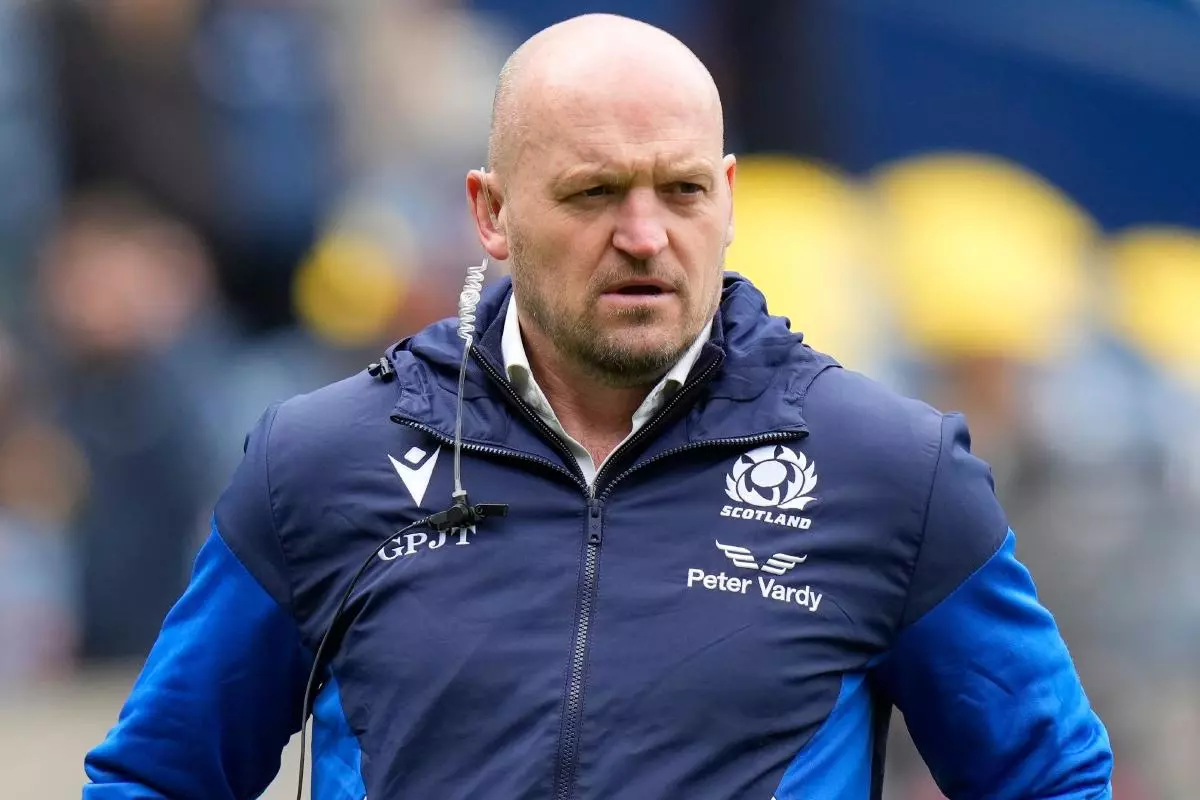 Scotland head coach Gregor Townsend