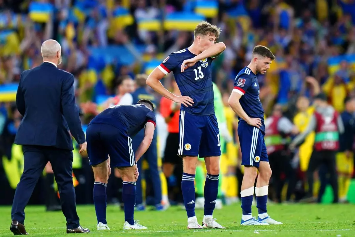 Scotland were beaten 3-1 by Ukraine to end their World Cup hopes