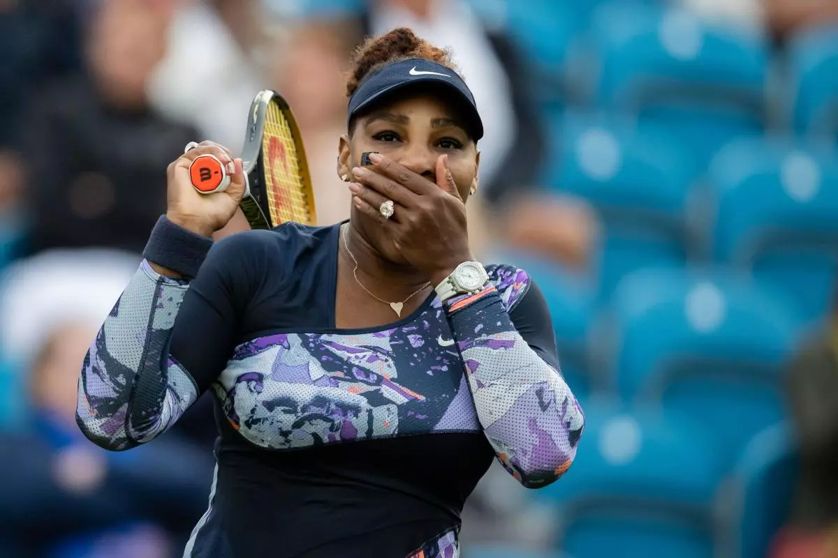 Serena Williams at Eastbourne