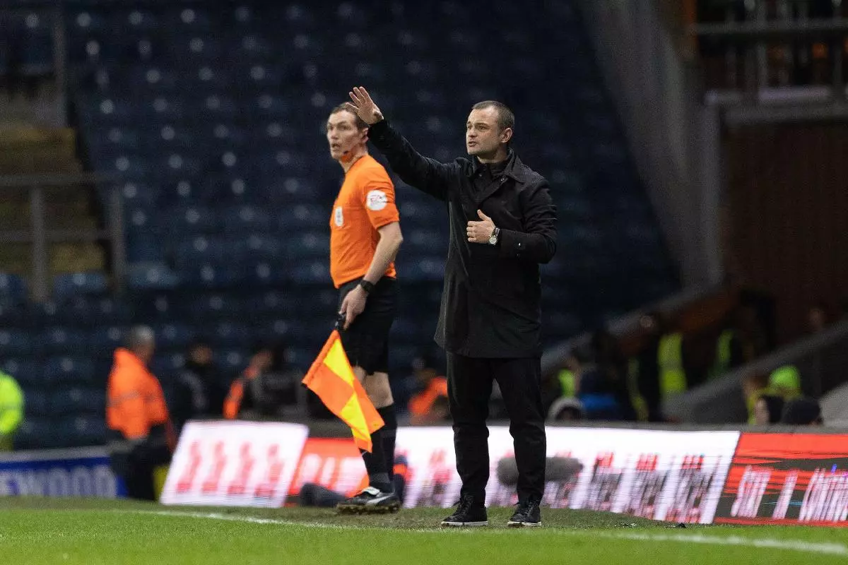 Shaun Maloney Manager of Wigan Athletic reacts during the Sky Bet Championship match Blackburn Rovers vs Wigan Athletic