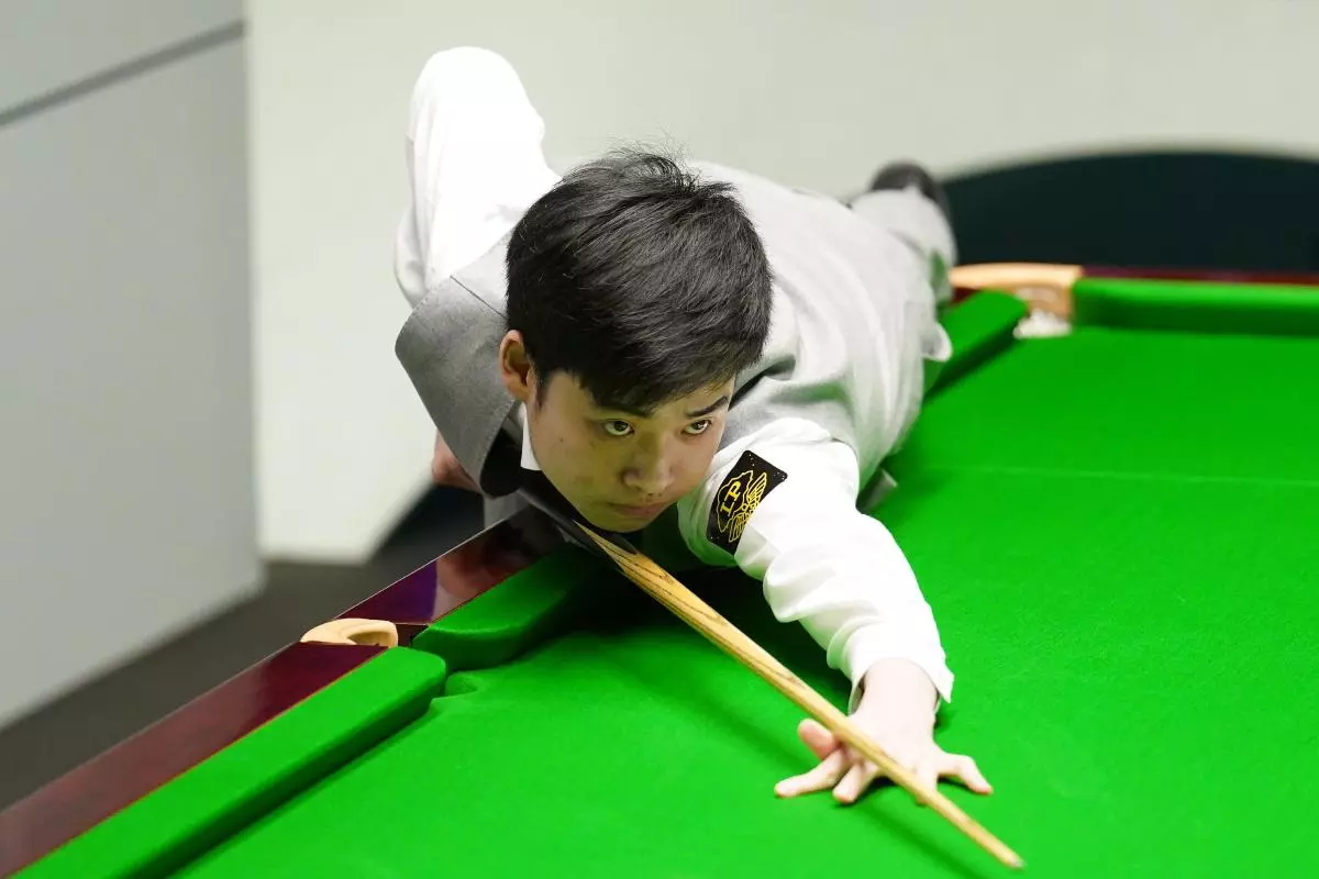 Si Jiahui World Snooker Championship