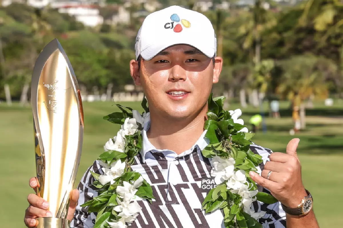 Si Woo Kim wins Sony Open - Jan 2023