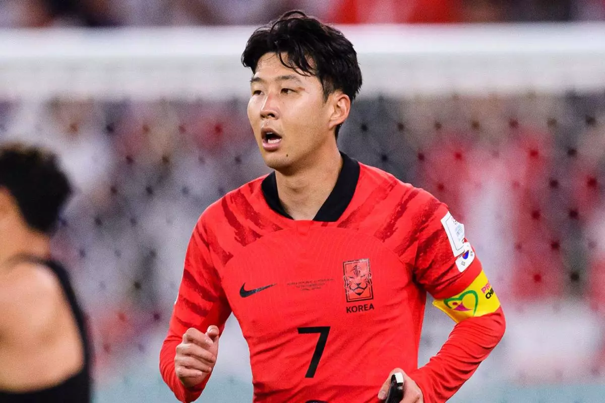Son Heung-min of South Korea