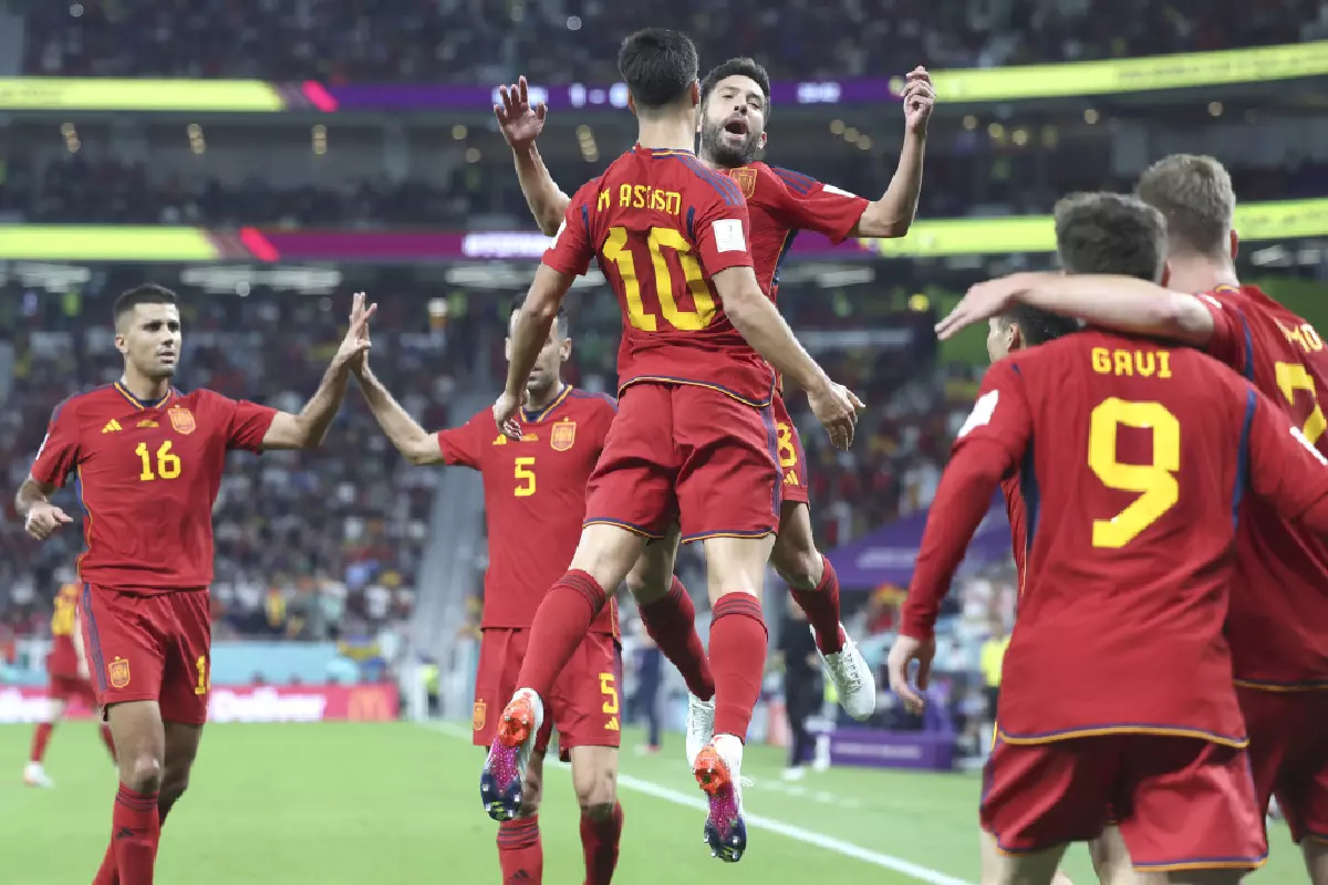 Spain thrash Costa Rica World Cup Nov 22.