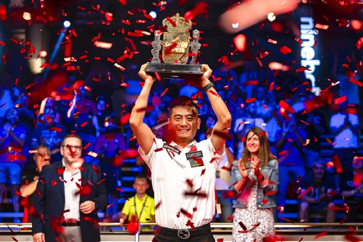 Dang Jin Hu wins Spanish Open Pool Championship