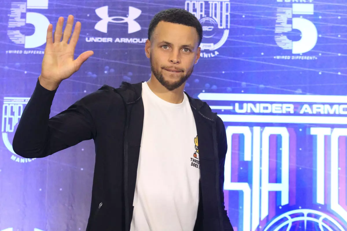 NBA superstar Stephen Curry visited Manila for the second time today, September 7.