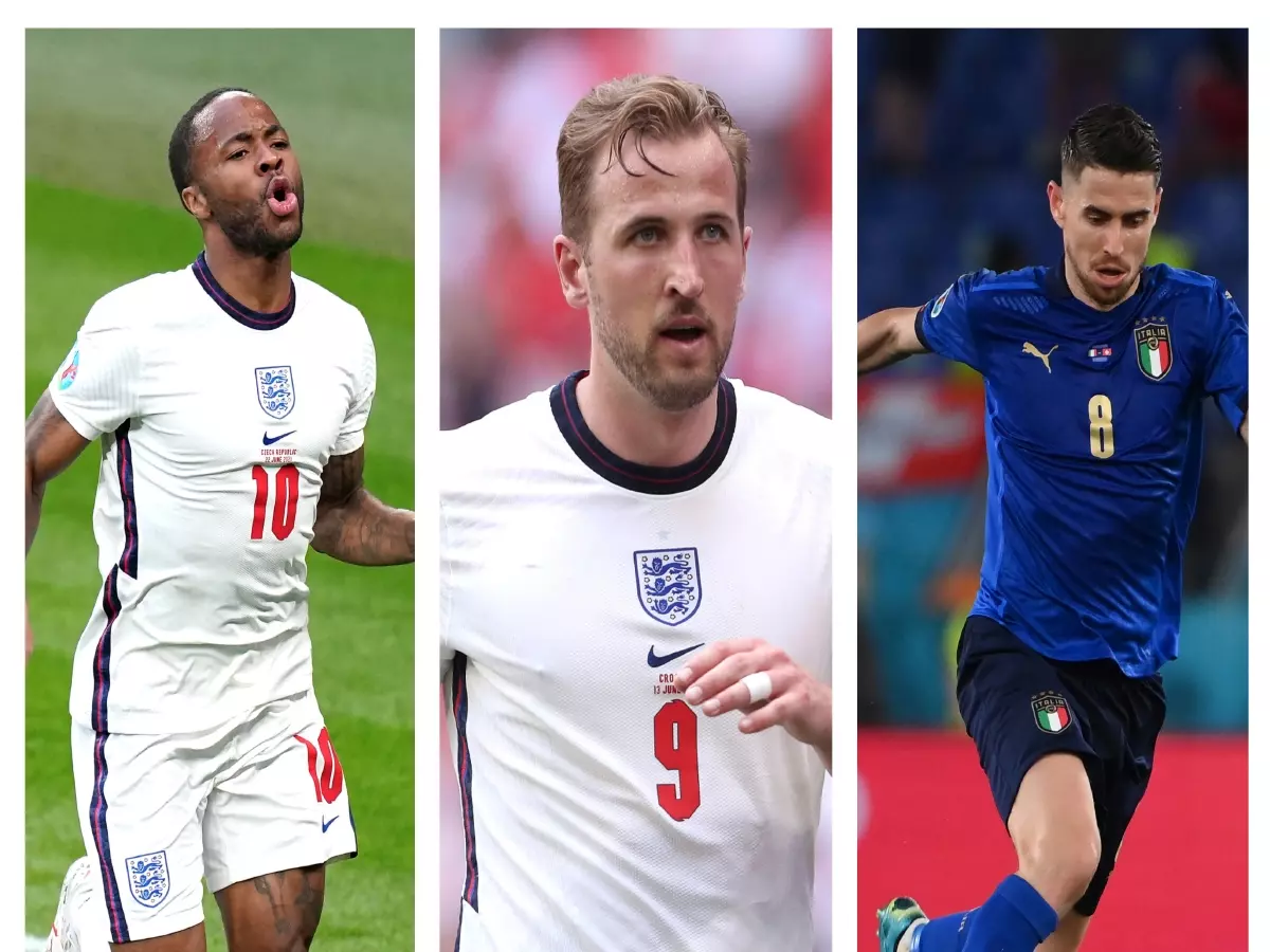 Sterling, Kane, Jorginho, Euro 2020 player of the tournament race