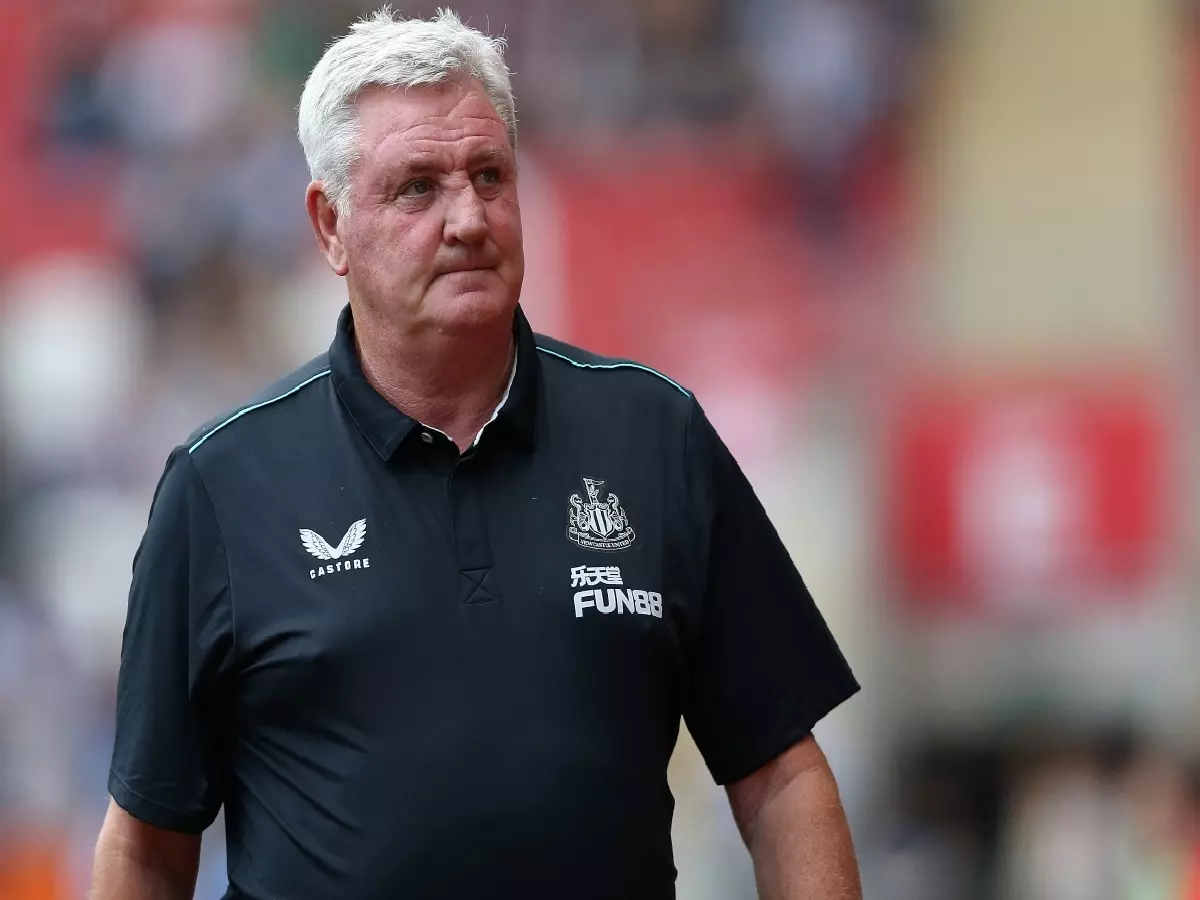 Steve Bruce Newcastle at Rotherham Jul21