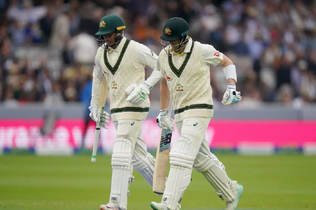 Steve Smith and Usman Khawaja Australia - Jun 2023