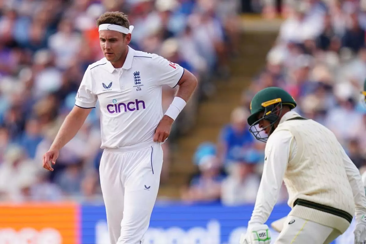 Stuart Broad of England 17 Jun 2023