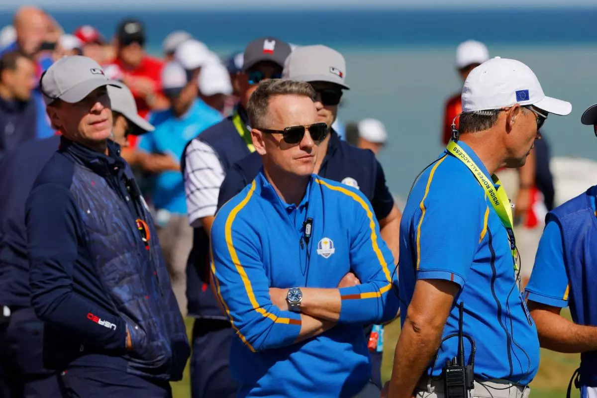 Team Europe vice captain Luke Donald