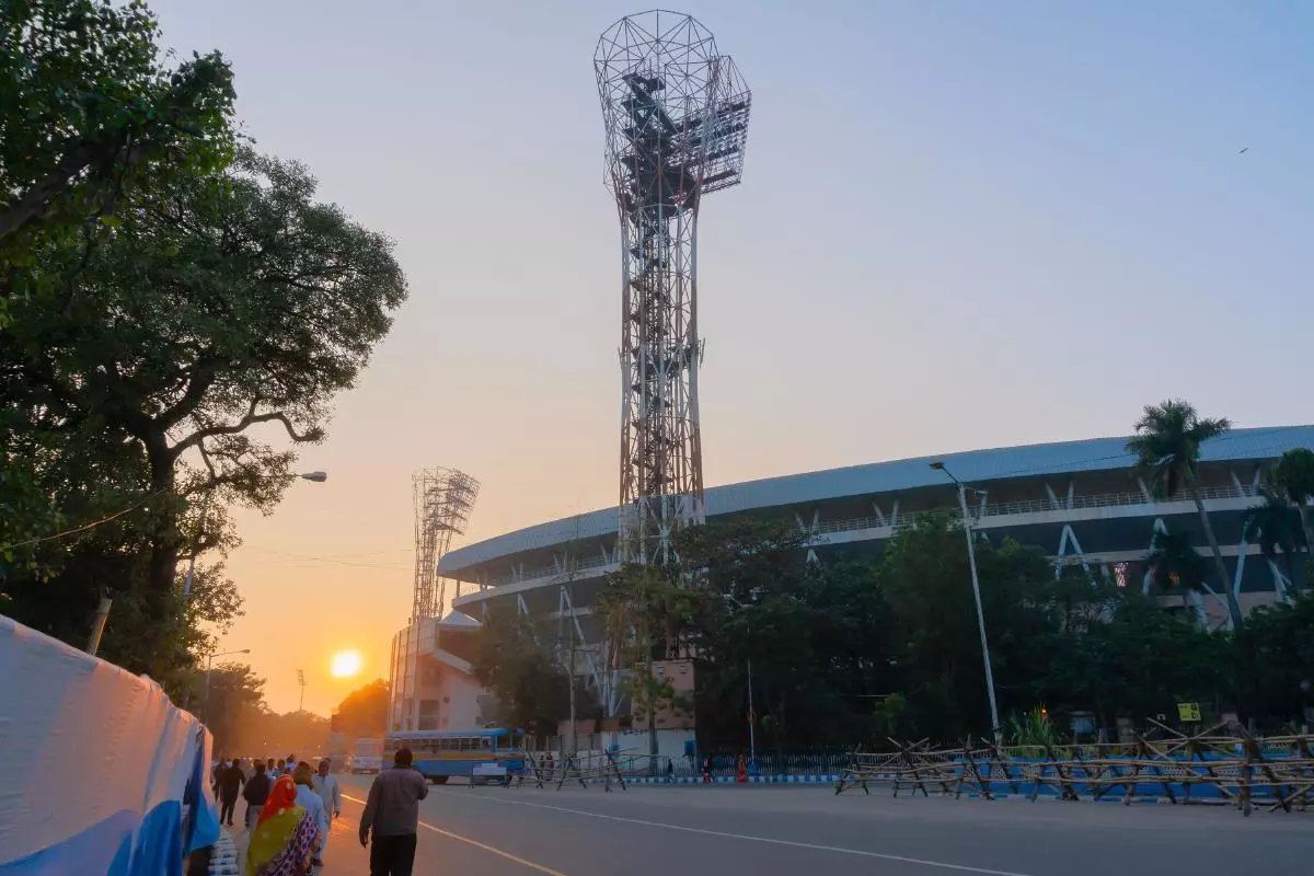 The Eden Gradens, office of the CAB or Cricket Association of Bengal.