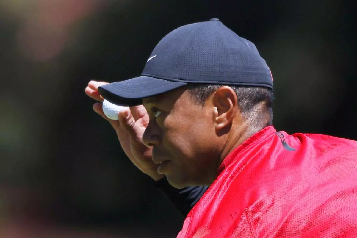 Tiger Woods, Masters R4 2022