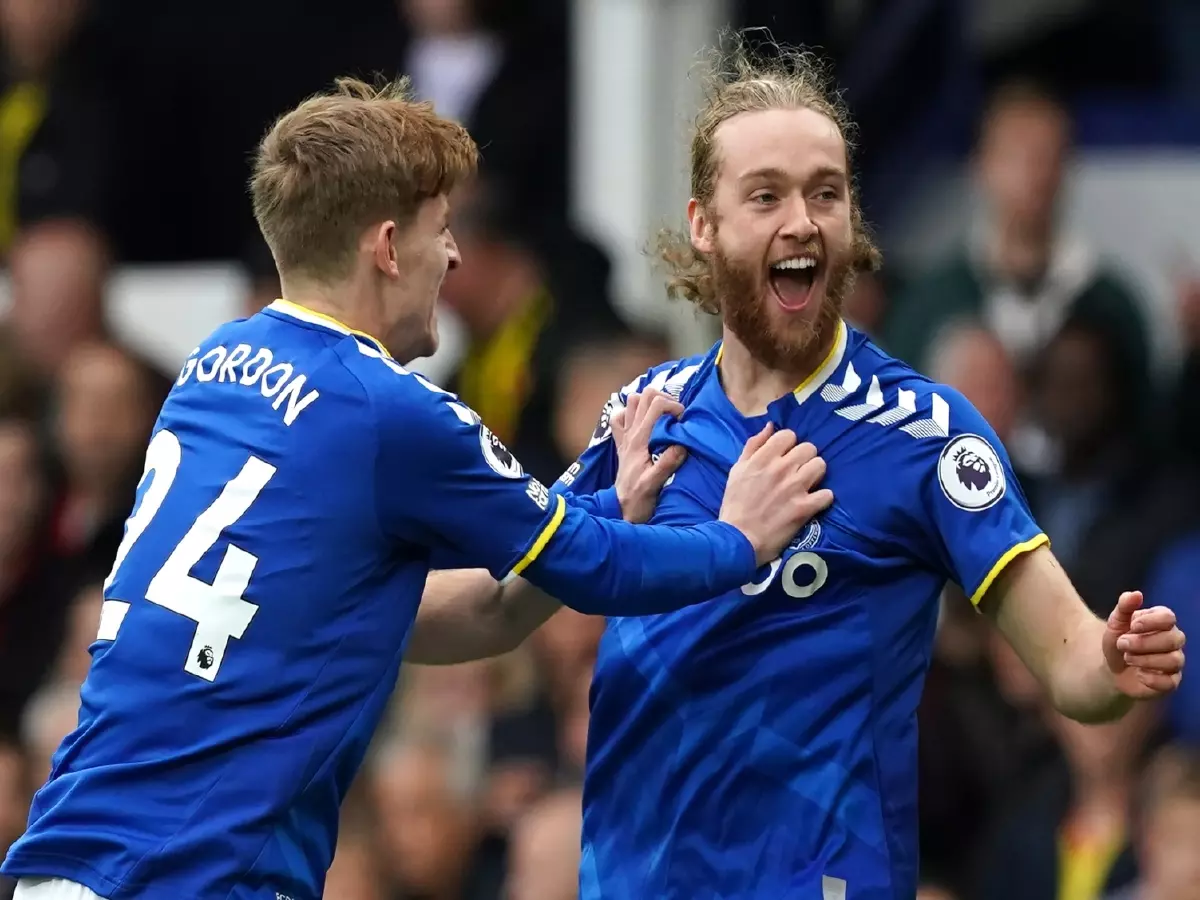 Tom Davies Everton goal Oct21