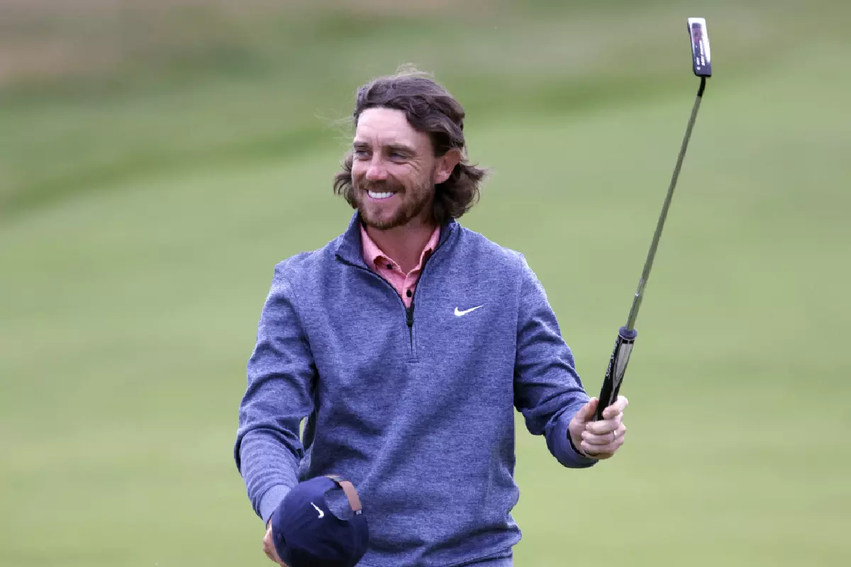 Tommy Fleetwood at the Open - Jul 2023