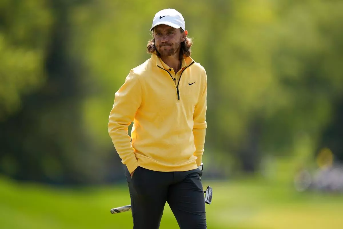 Tommy Fleetwood at the PGA Championship