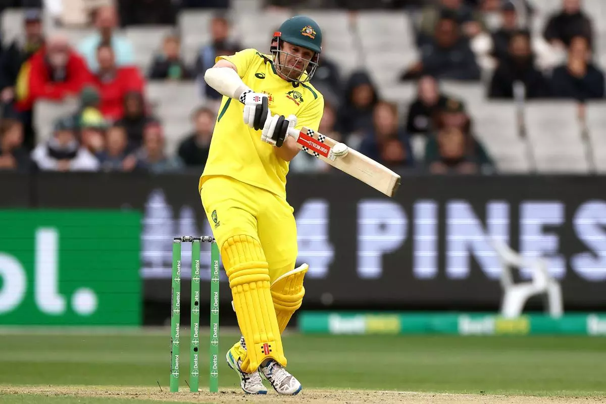 Travis Head of Australia bats during the Dettol ODI Series match Australia vs England - Nov 2022