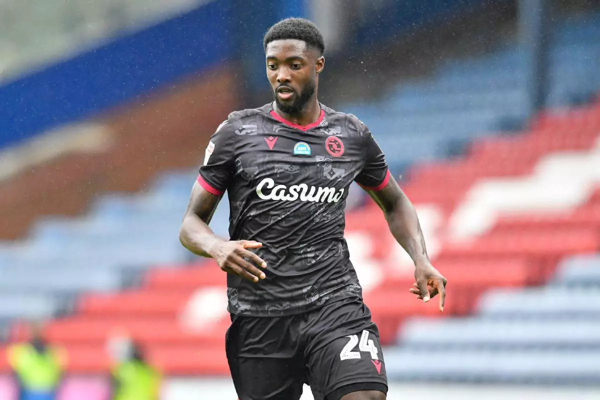 Tyler Blackett in action for Reading