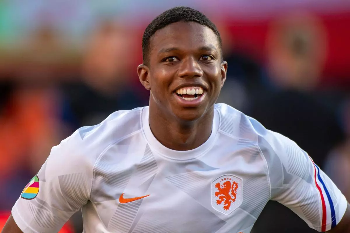 Tyrell Malacia of Netherlands