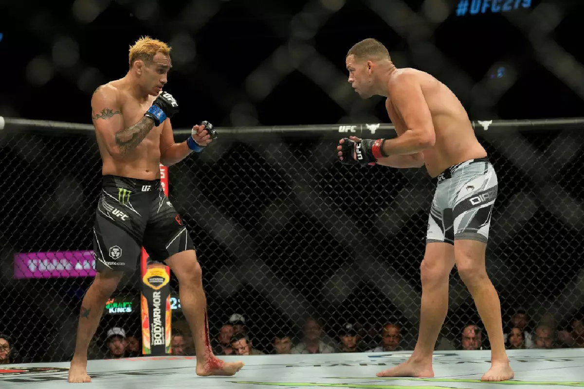 UFC 279 Tony Ferguson Nate Diaz