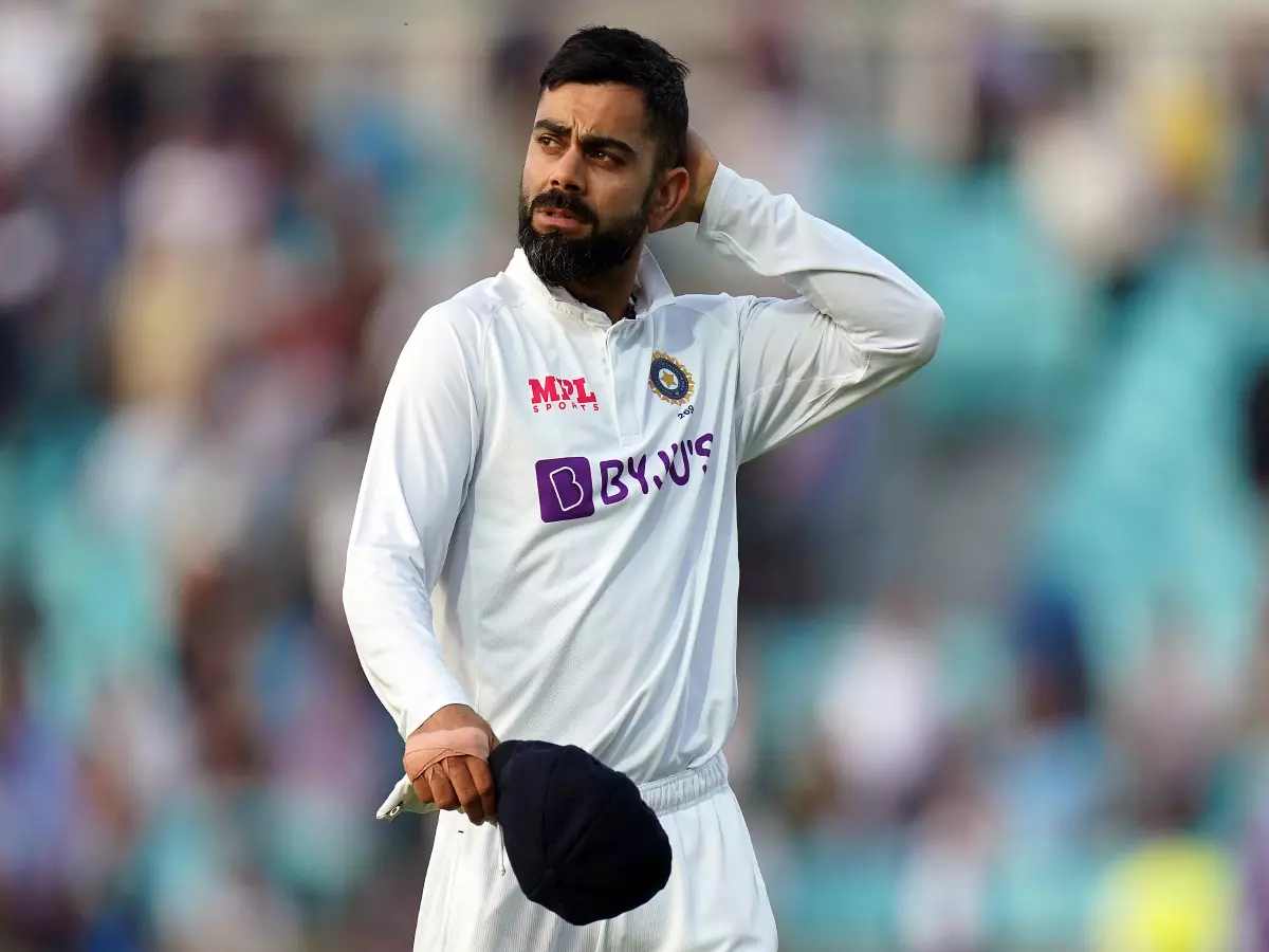 Virat Kohli walks off the pitch at the end of the days play on day four of the cinch Fourth Test at the Kia Oval, London. Picture date: Sunday September 5, 2021.