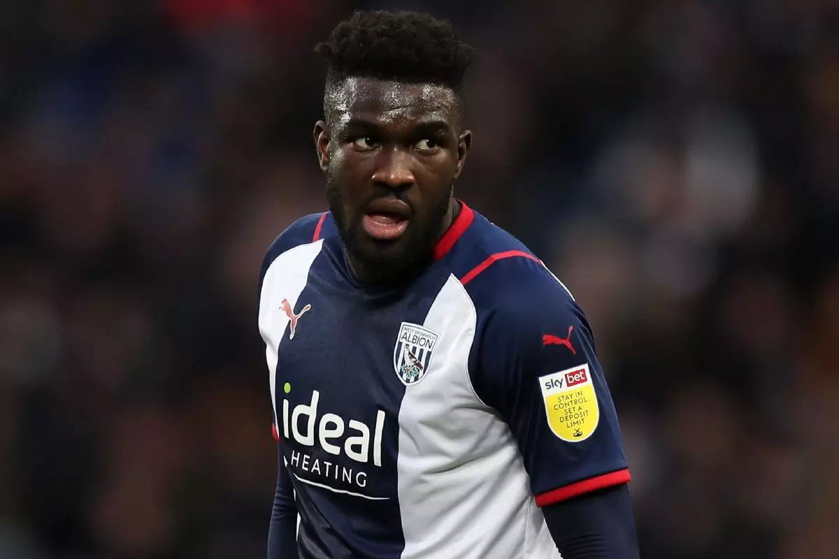 West Brom striker Daryl Dike