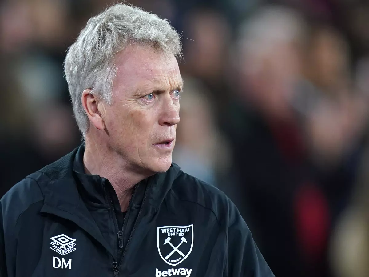 West Ham United manager David Moyes during the UEFA Europa League Group H match at the London Stadium, London.