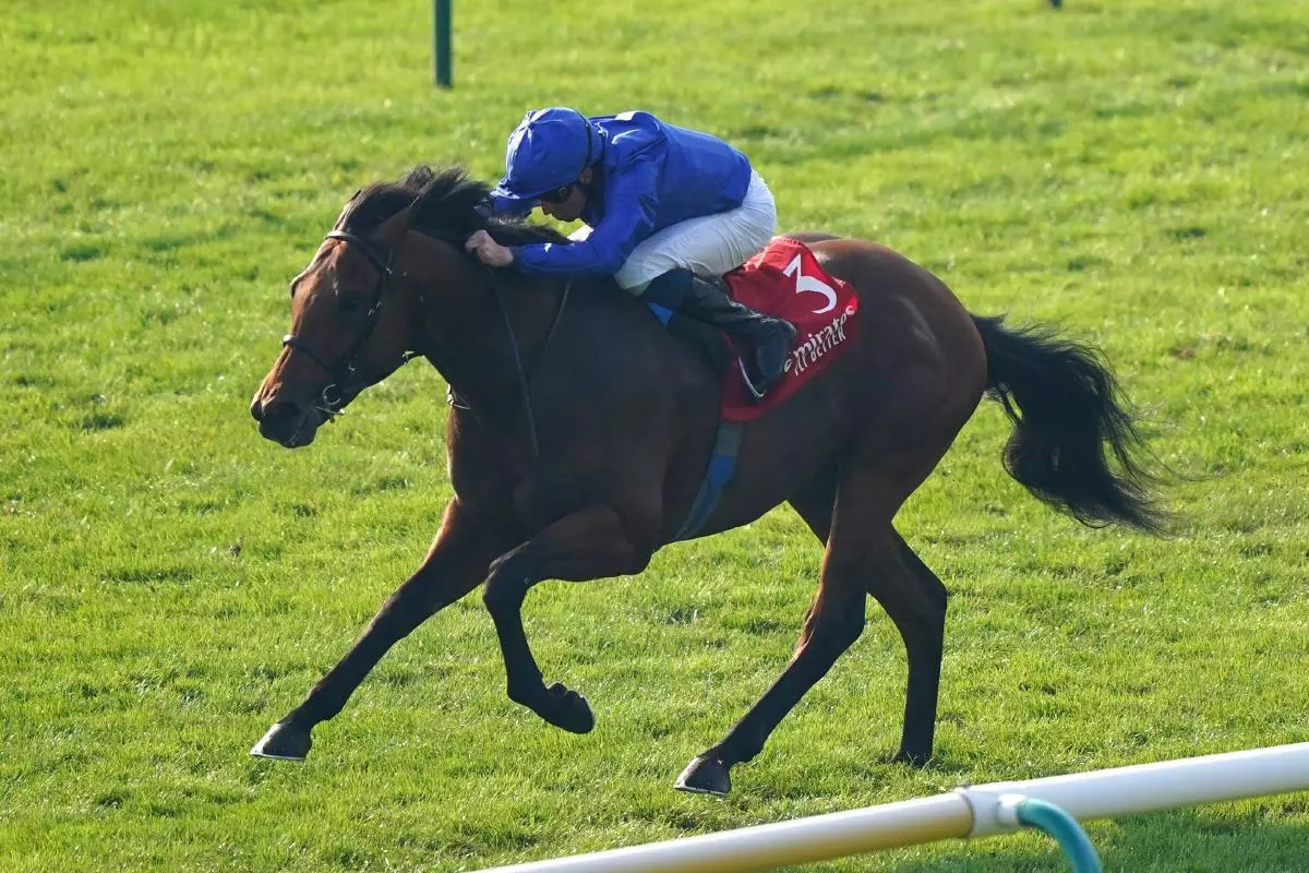 William Buick riding Coroebus