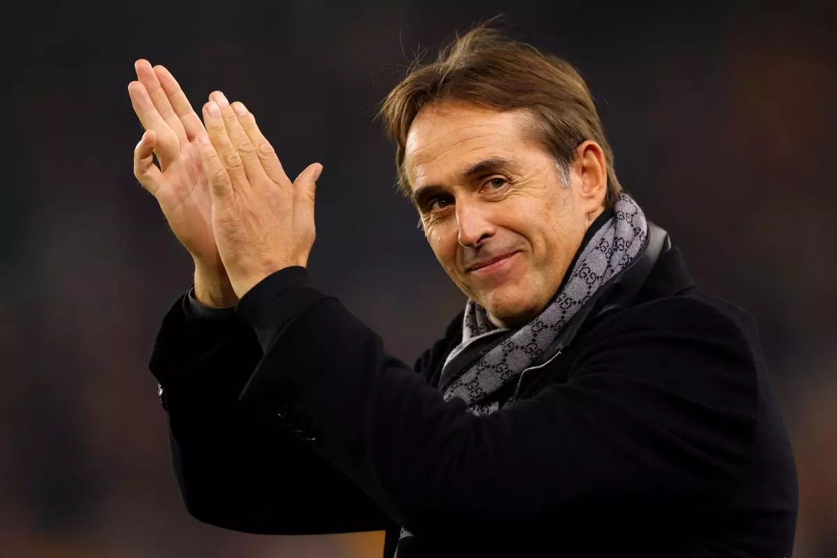 Wolverhampton Wanderers manager Julen Lopetegui