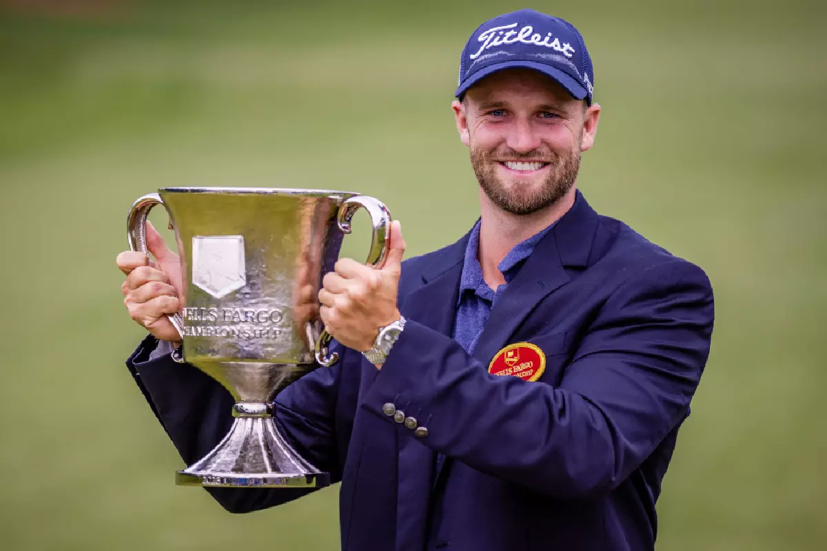 Wyndham Clark wins Wells Fargo Championship