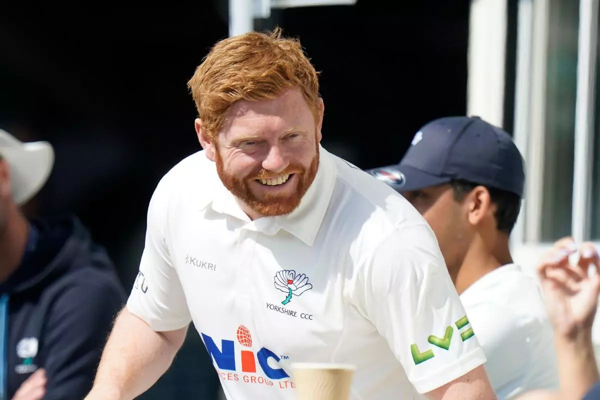 Yorkshire's Jonny Bairstow