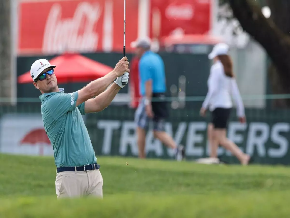 Zach Johnson at Travelers Championship