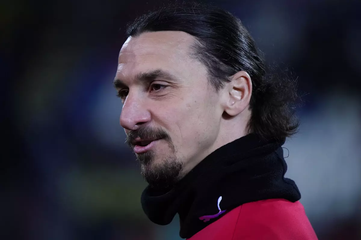 AC Milan star, Zlatan Ibrahimovic