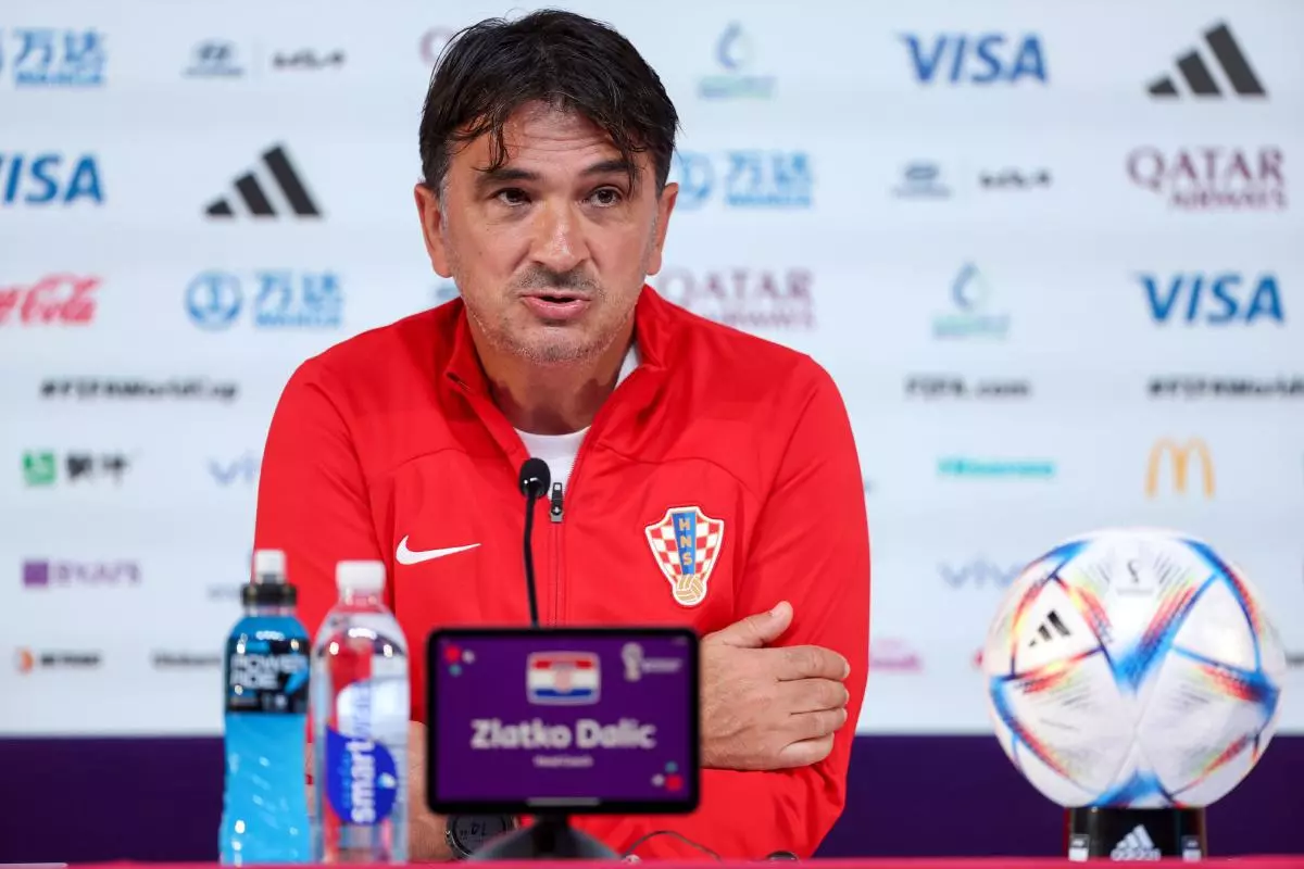 Zlatko Dalic, Head Coach of Croatia,