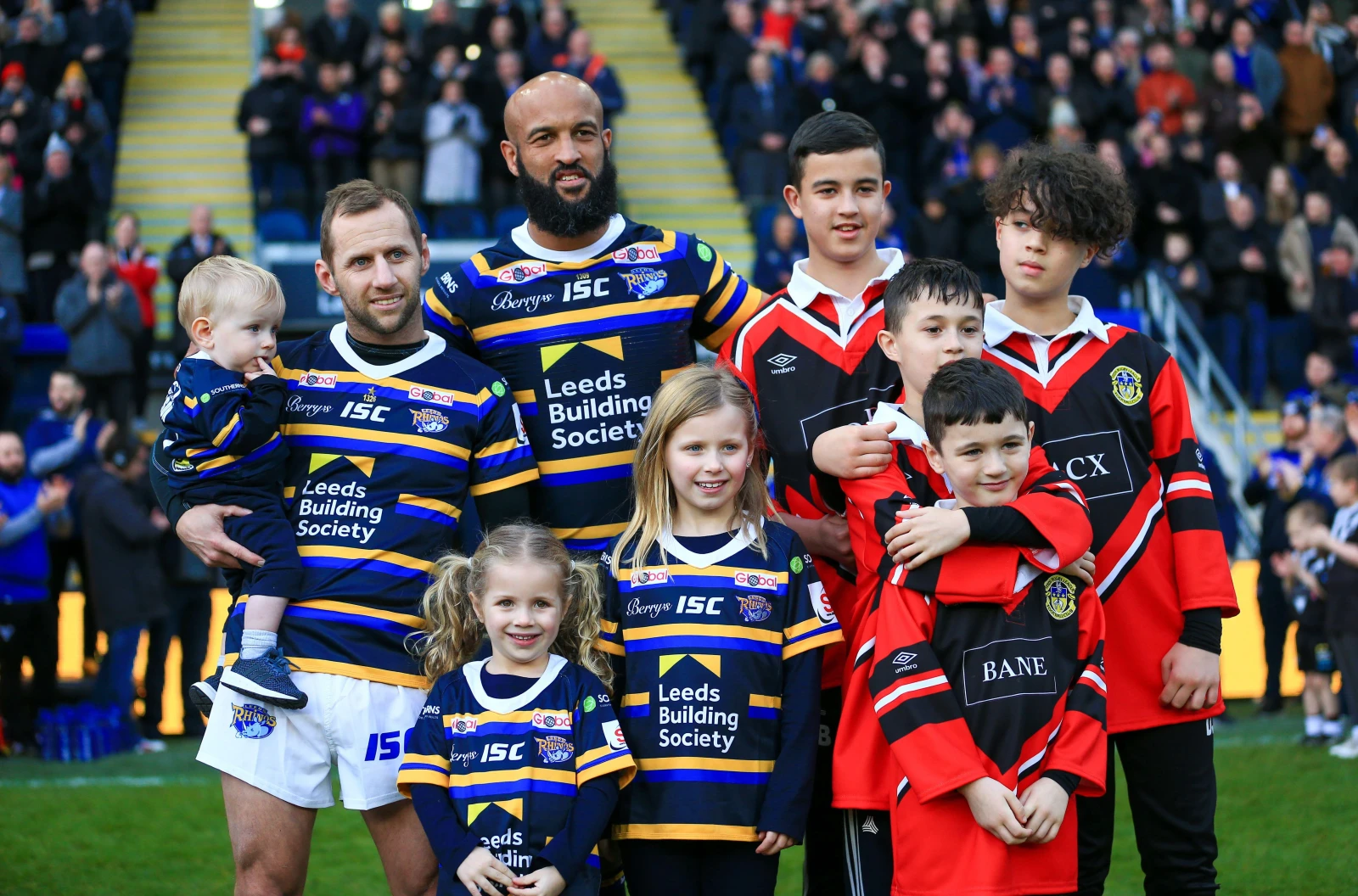 Jamie Jones-Buchanan and Rob Burrow