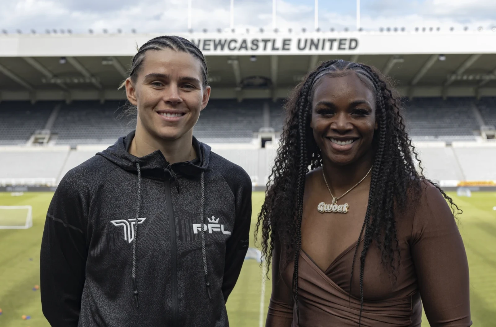 Savannah Marshall and Claressa Shields