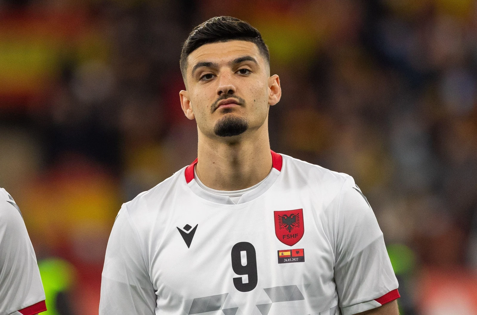 Armando Broja of Albania